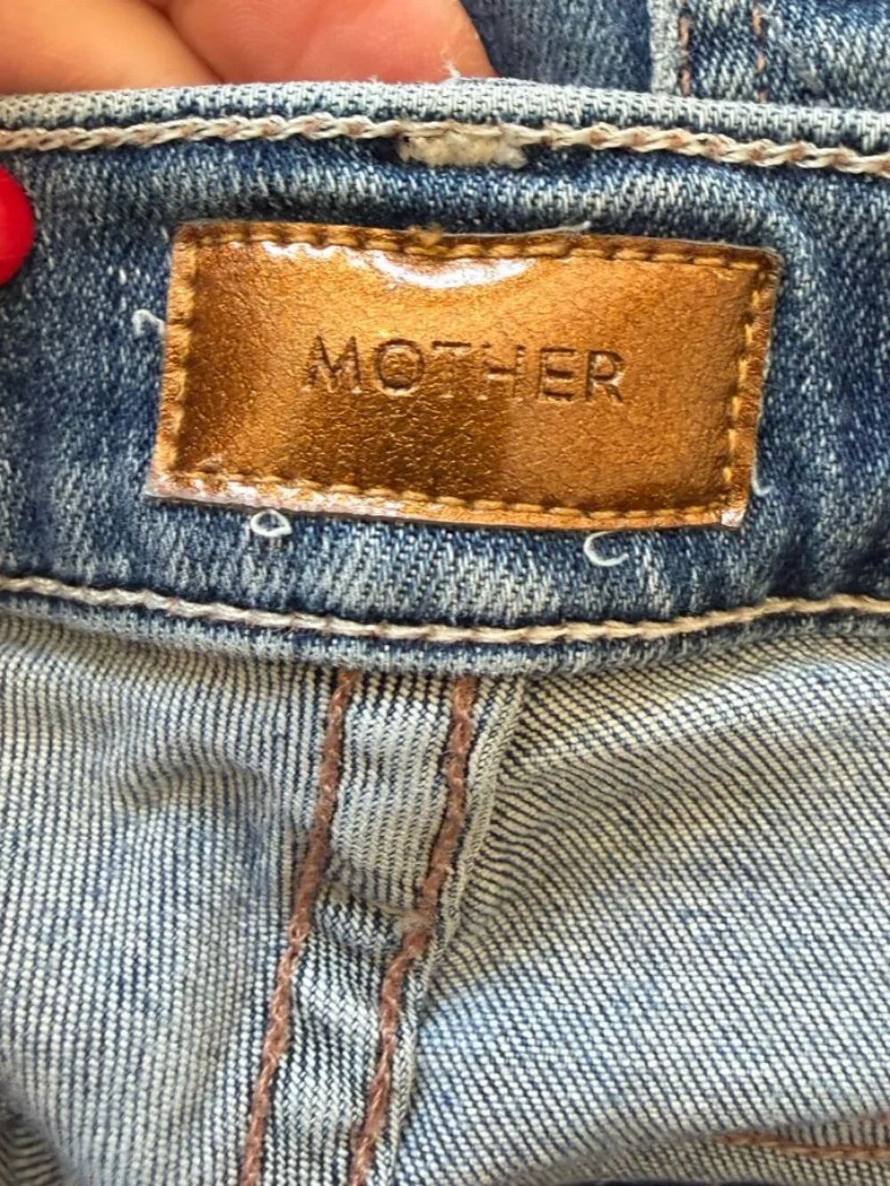 MOTHER Insider Step Chew Jeans Destroyed 29